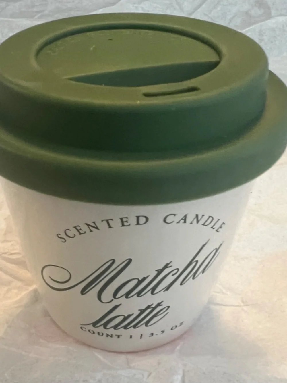 Matcha Scented Candle Brand New